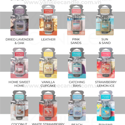 Sáp thơm xe Yankee Candle - Soft Blanket