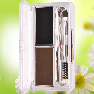 Bột kẻ mày 2 ngăn Mira Hàn Quốc  tặng kèm móc khoá 