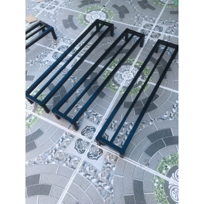 Kệ sắt kê chậu cây.Rộng 15-20-25cm. Dài 50cm. Cao 10-15-20cm.hộp thép 16 x16 mm ( Hàng Chính Hãng )