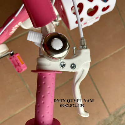 Xe đạp 3 bánh trẻ em Thống Nhất Princess TE12 (Phù hợp với trẻ từ 2 đến 6 tuổi) - Hàng chính hãng