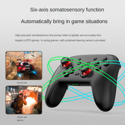 Gamepad Tay Game Không dây Bluetooth S07 cho máy tính - điện thoại - máy game Switch hàng nhập khẩu