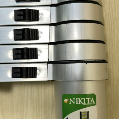 Thang đai nhôm rút 3 mét 8 - Tiêu chuẩn Châu Âu R38N - Chính hãng NIKITA