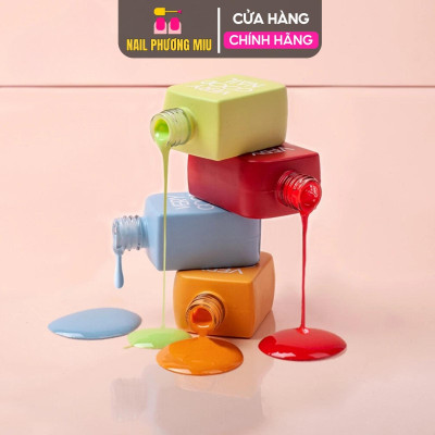 Set Sơn Gel Very Good Nail 60 Màu Chai 15ml, Đậm Đặc Sánh Mịn, Lên Màu Chuẩn Bền, Tặng Bảng Màu, Base Và Top Cao Cấp Nữ Women