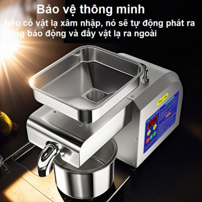 Máy ép dầu thực vật Nóng và Lạnh, dùng trong gia đình. Thương hiệu Mỹ cao cấp Septree - Z5. HÀNG CHÍNH HÃNG