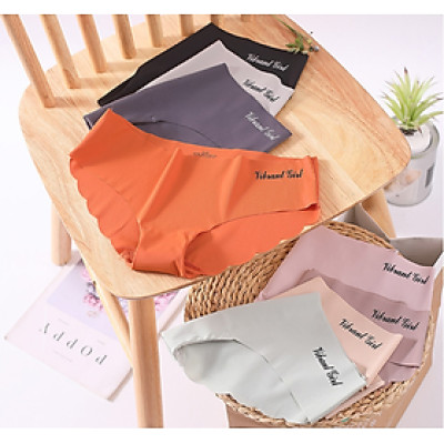 Set 05 Quần Lót Nữ Su Đúc Viền Lượn Sóng Siêu Mềm Mát Không Đường May (giao màu ngẫu nhiên)