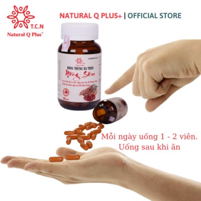 Viên uống Đông Trùng Hạ Thảo Hồng Sâm (30v/h) - Bồi bổ cơ thể, nâng cao sức đề kháng, tăng cường sức khỏe