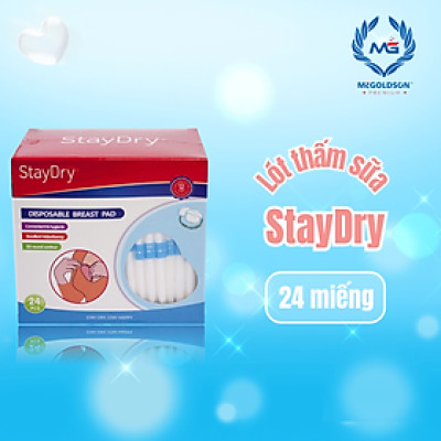 Miếng Thấm lót sữa StayDry (24 miếng)