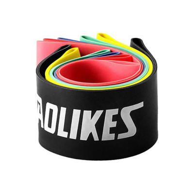 Bộ 6 Dây Cao Su Kháng Lực Mini Band Aolikes Tập Chân Mông Cao Cấp Aolikes AL-3601