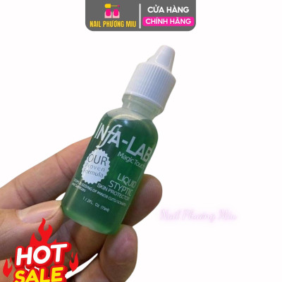 Dung Dịch Cầm Máu Infa-Lab Cao Cấp Chai 15ml Làm Nail An Toàn, Cầm Máu Nhanh 3-5 Giây, Dùng Nhiều Lần Nail Phương Miu Nữ Women