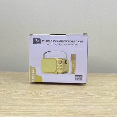 Loa Karaoke Bluetooth YS-103 Kèm 1 Micro Không Dây ( Hàng Chính Hãng )