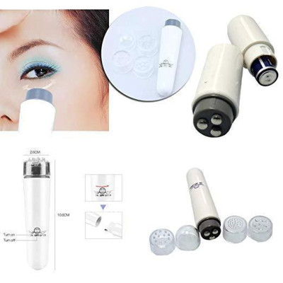 Máy massage mặt cầm tay 4 đầu trắng giúp giảm mệt mỏi làm đẹp da giảm thâm mắt (chọn phân loại) (Hàng Chính Hãng)
