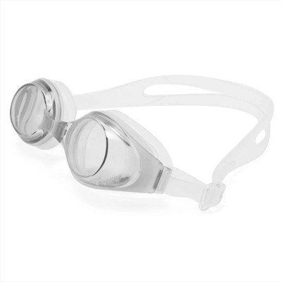 Bộ Kính Bơi Nhật Bản VIEW V610 C (Trong suốt) Chống Tia UV Chống Sương Mù Chuyên Dùng Cho Bơi Buổi Tối Và Nón Bơi View V31(Trắng) - Hàng chính hãng 100% sản xuất tại Nhật Bản