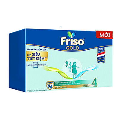 Sữa Bột Friso Gold 4 Hộp Giấy 3.2kg (Dành Cho Trẻ Từ 2 - 6 Tuổi)