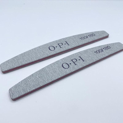 Dũa Móng Tay Opi Chữ Tím Độ Nhám 100/180 Loại Dày Form Chữ Nhật, Kim Cương, Thẳng, Bán Nguyệt Làm Nail - Nail Phương Miu