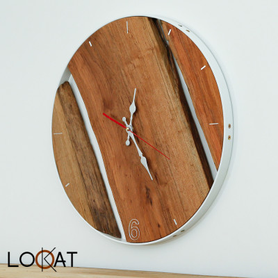 Mặt Đồng Hồ Treo Tường Chế Tác Độc Lạ Phong cách Hiện Đại DH12050115