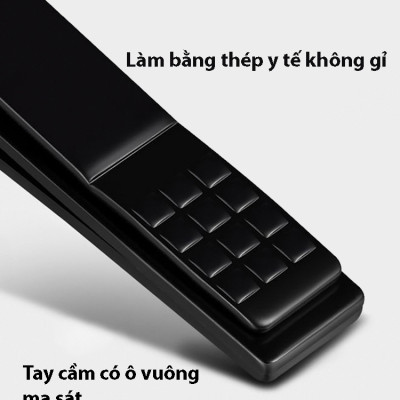 Bộ Cắt, Bấm , Hỗ Trợ Chăm Sóc Móng Tay KitAcoom, hàng chính hãng nhập khẩu cao cấp, màu đen có bao da đựng thiết kế sang trọng