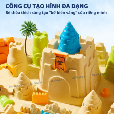Cát động lực cho bé kèm khuôn chính hãng Mideer Magic Sand Play Set Kinetic sand