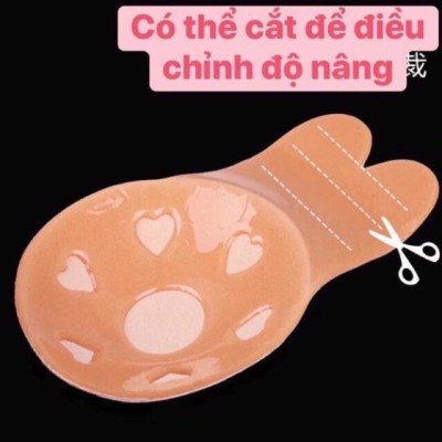 Sét 2 miếng dán nâng ngực chống chảy ngưc tai thỏ !