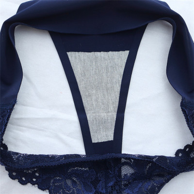 Combo 2 Quần Lót Nữ Lọt Khe( màu ngẫu nhiên) Không Đường May Phối Ren Sexy LYEQ007