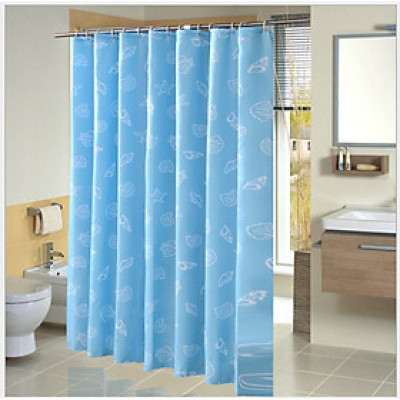 RÈM PHÒNG TẮM BẰNG POLYESTER, VẢI RÈM DÀY KHÔNG THẤM NƯỚC, 