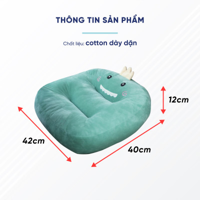 Đệm Nâng Chiều Cao Cho Ghế Ngồi Hình Thú Dễ Thương | Giúp Nâng Chiều Cao Ghế Ngồi, Êm Ái, Tiện Lợi