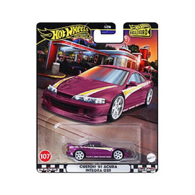 Đồ Chơi Siêu Xe Boulevard Custom 2001 Acura Integra Gsr HOT WHEELS HRT77/GJT68