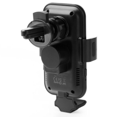 Gía đỡ điện thoại Choetech T201 tích hợp sạc không dây trên ô tô 15w - Hàng chính hãng