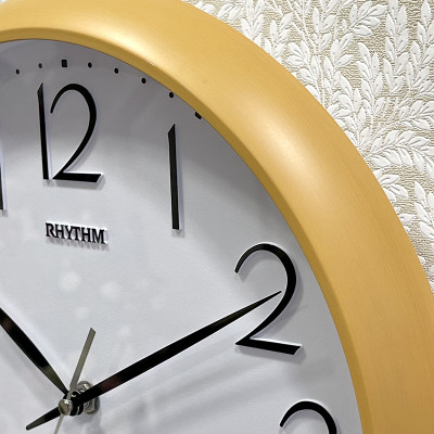 Đồng hồ treo tường Nhật Bản Rhythm CMG578NR07 – Kích Thước 32.0 x 4.0cm, 770g, vỏ nhựa, dùng PIN