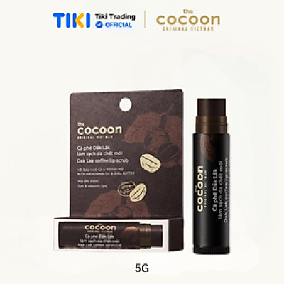 Cà Phê Đăk Lăk Làm Sạch Da Chết Môi Cocoon 5g