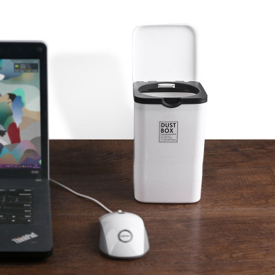 Combo thùng rác mini DUST BOX + Bộ chổi & xẻng hót rác mini - nội địa Nhật Bản