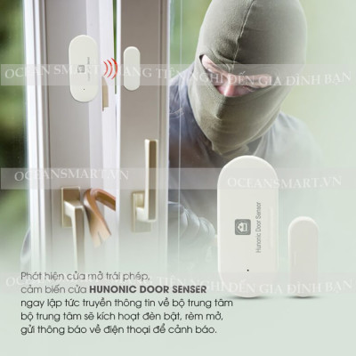 Bộ Cảm Biến Cửa Hunonic Door Sensor - HNSSDOOR - HÀNG CHÍNH HÃNG