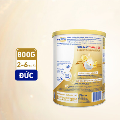 Sữa bột Nestlé NAN SUPREMEPRO 3 800g nhập khẩu Đức đạm Gentle Optipro ngừa mẫn cảm ( Dành cho trẻ từ 2 - 6 tuổi)