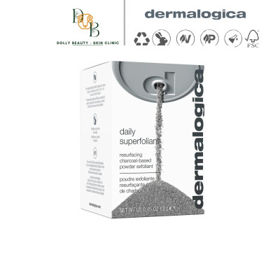Bột tẩy da chết tinh chất than hoạt tính DAILY SUPERFOLIANT của Dermalogica - Dolly Beauty