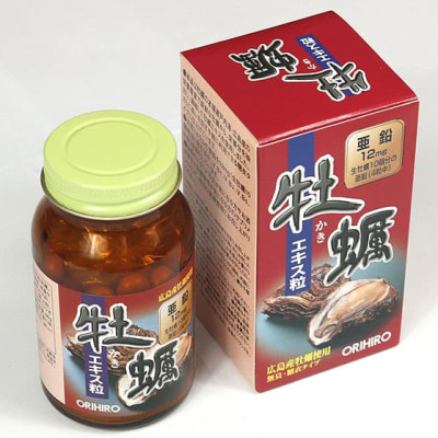 Viên Uống Tinh Chất Hàu Tươi Orihiro Nhật Bản 120 Viên Hỗ Trợ Tăng Cường Sức Khỏe Nam Giới