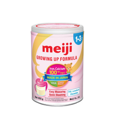 Sản Phẩm Dinh Dưỡng Công Thức Meiji Growing Up Formula - Nhập khẩu chính hãng (800g)