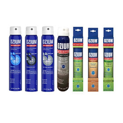 Chai xịt khử mùi trong phòng, xe ô tô, hiệu OZIUM / 99gram/1chai