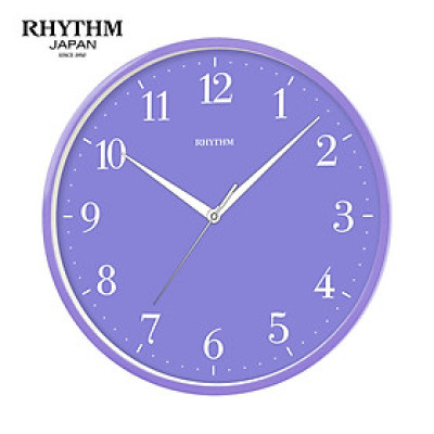 Đồng hồ Rhythm CMG619NR12- Kt 30.5 x 3.5cm, 630g, Vỏ nhựa. Dùng Pin.
