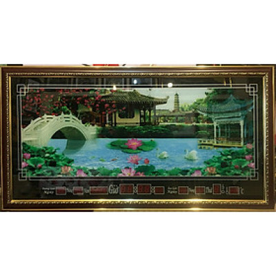 Tranh phong cảnh cung điện , lịch vạn niên - MS718