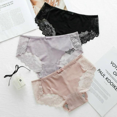 Combo 5 Quần Lót Nữ Su Xốp Phối Ren Mã 2212 – 3D Êm Ái, Thoáng Khí, Tôn Dáng