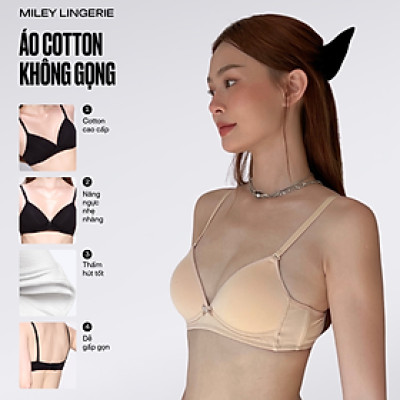Áo Ngực Nữ Cotton Không Gọng Miley Lingerie BRW09015