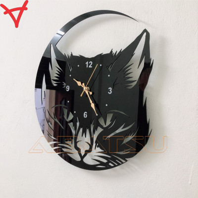 ĐỒNG HỒ TREO TƯỜNG MẶT MÈO – LỰA CHỌN HOÀN HẢO CHO TÍN ĐỒ YÊU MÈO