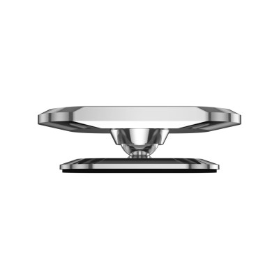 Giá đỡ Wiwu CH002 Car Mount dành cho điện thoại trên ô tô, làm bằng vật liệu hợp kim nhôm, xoay 360 độ - Hàng chính hãng
