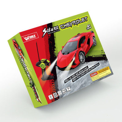 Đồ Chơi Duka: Siêu Xe Điều Khiển Từ Xa Chevrolet (Màu Đỏ DK81208)