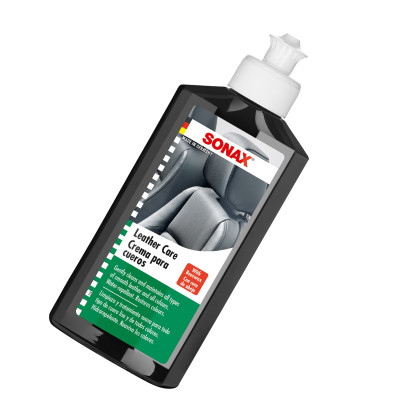 Kem làm sạch và dưỡng ghế da chuyên dụng Sonax 291141 250ml - Không cần nước, kéo dài tuổi thọ da, hạn chế khô cứng và bong tróc, phục hồi da cũ