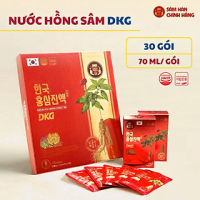 Nước hồng sâm DKG (30gói x 70ml)