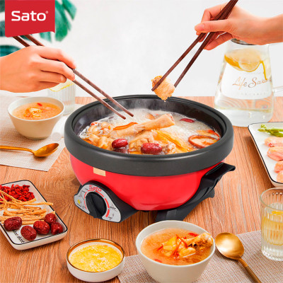 Nồi lẩu đa năng 3.5L Sato 35NL31- Thiết kế tiện dụng, tháo lắp dễ dàng vệ sinh sau khi sử dụng - Miễn phí vận chuyển toàn quốc - Hàng chính hãng