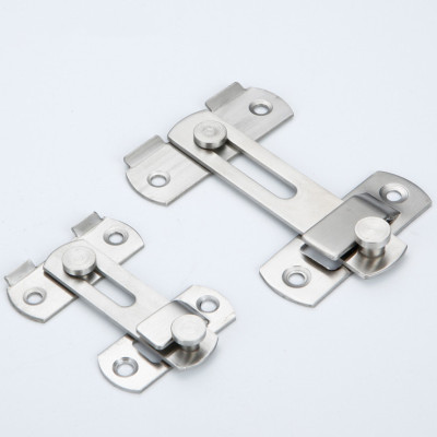 Then Chốt Cài Cửa, Chốt Khóa Bằng Thép Không Gỉ KUNBE An Toàn Tiện Lợi Nhiều Kích Thước