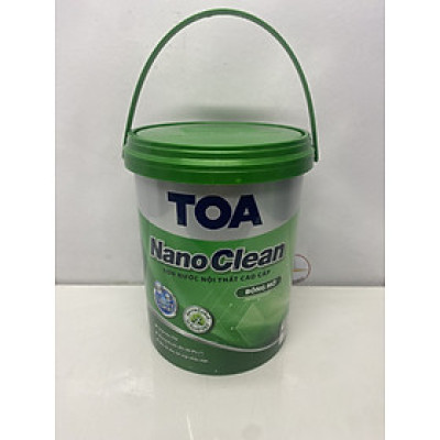 Sơn nước nội thất cao cấp Toa Nanoclean màu xanh lá 7658_ 5L