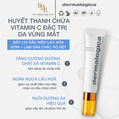 Huyết thanh mắt chống lão hoá BIOLUMIN-C EYE SERUM của Dermalogica