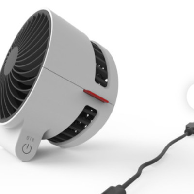 Quạt Cá Nhân BONECO F50; Cổng Cắm USB Tiện Lợi, Sử Dụng Thuận Tiện Trên Bàn Làm Việc, Xe Đẩy Trẻ Em, Hay Mang Theo Khi Du Lịch- Hàng Chính Hãng